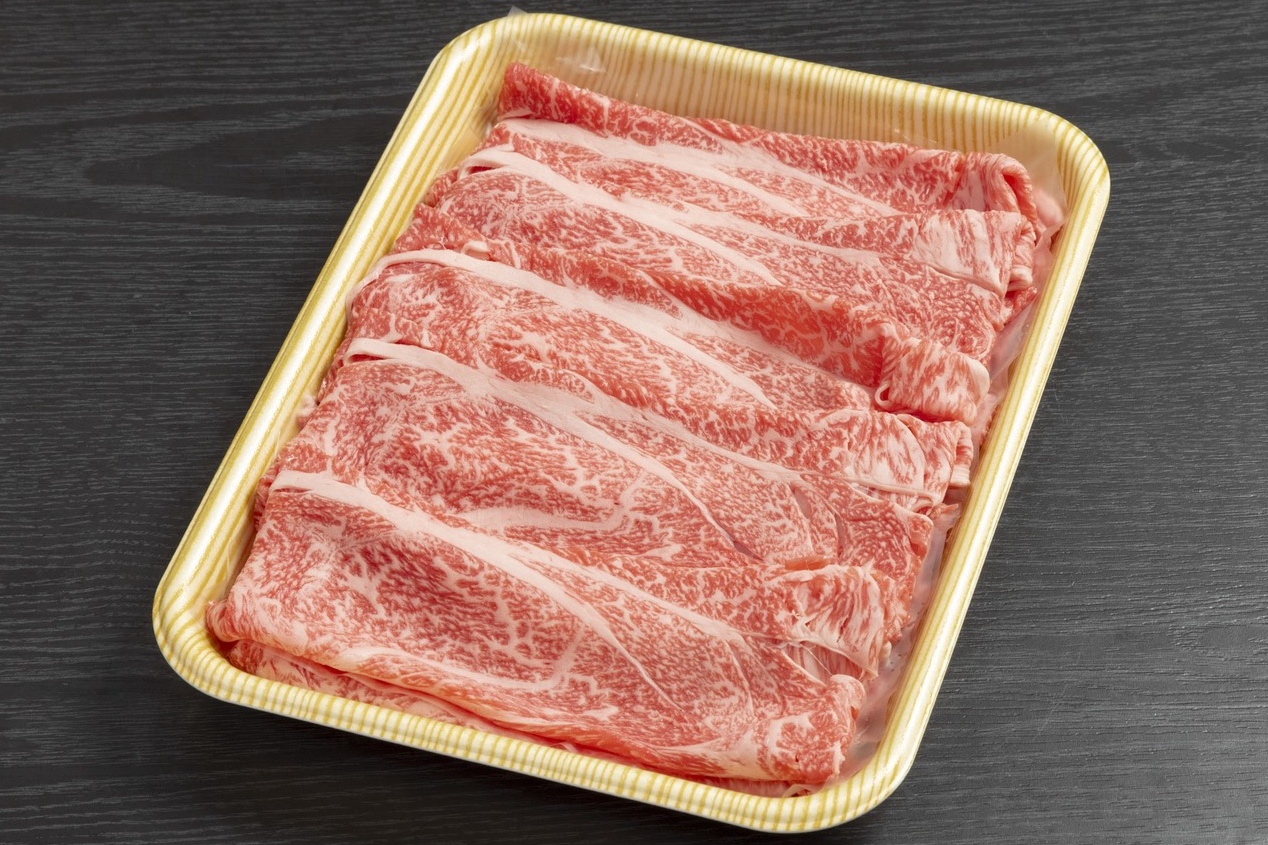 桐箱入り 大洞和牛（赤）肩ローススライス 600g